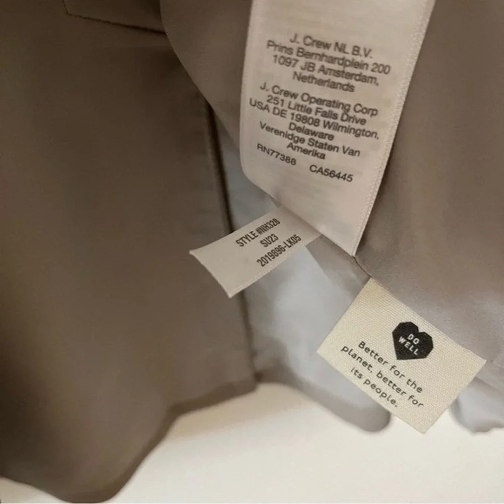 Madewell Double Breasted Caldwell Blazer Jacket Tan Beige Tencel‎ Blend XL